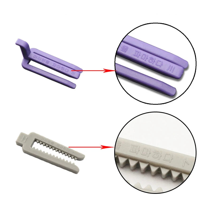 24Pcs Hair Root Perm Rods Bars Curlers With Clips & Rubber Bands Salon Nylon Hook & Loop Hair Rollers Set Hair Styling Tools