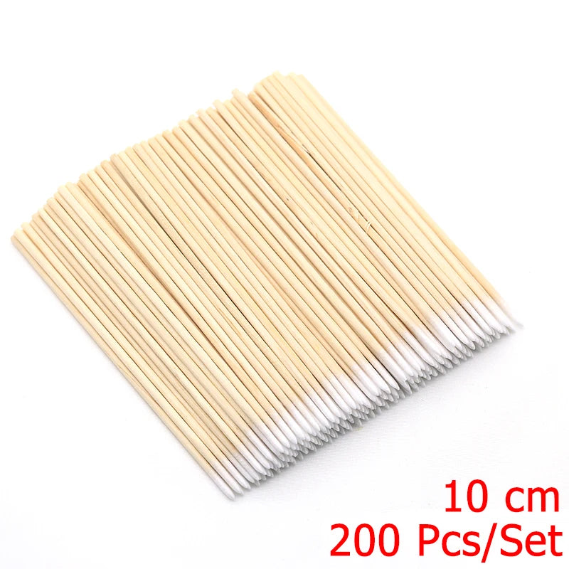 4 different sizes Orange Wood Sticks for Cuticle Pusher Cuticle Remove Tool forks for nails Manicures Tools 10/30/50/100Pcs/Set