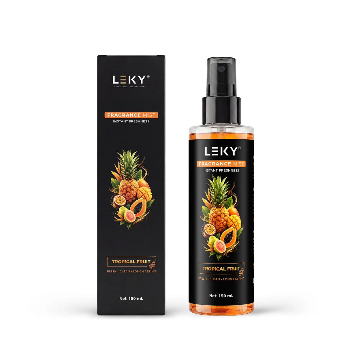 LEKY 150ML Multi-Scents Fragrance Spray Portable Air Freshener for Car And Home Long-Lasting Romantic Scent Atmosphere