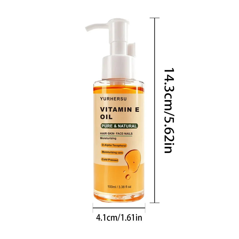 Vitamin E shower oil，Hydrating Body Oil with Vitamin E，Daily Hydrating Bath Care for Soft and Smooth Skin