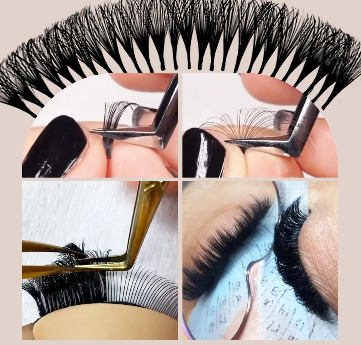 Abonnie  Fluffy Classic Lashes Extensions Premium Individual Eyelashes Extensions Volume Cilios All Szie