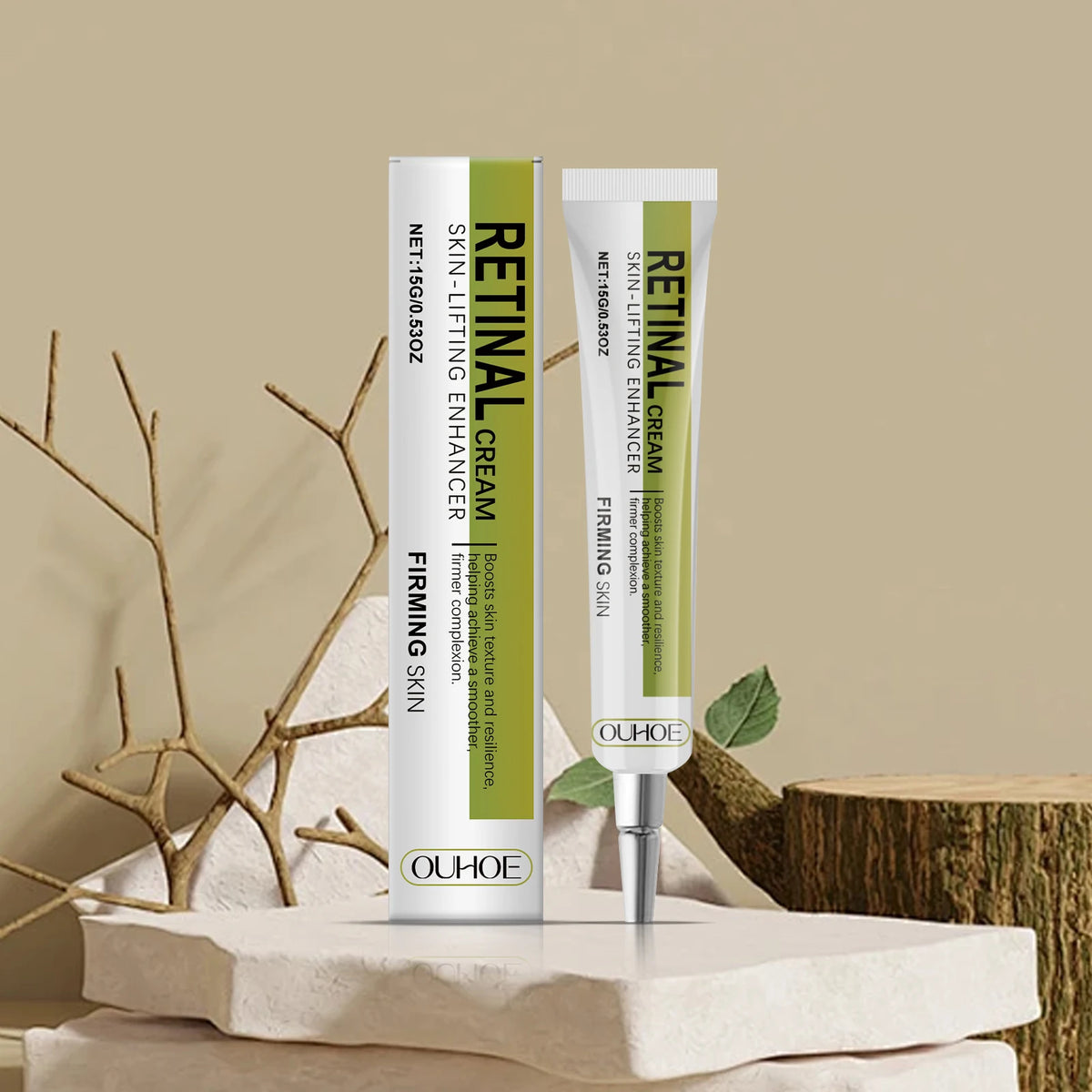 Retinol Cream Smoothing Wrinkle Firming Hydrating Barrier Support Radiant Fade Fine Lines Moisturizing Tightening Face Cream