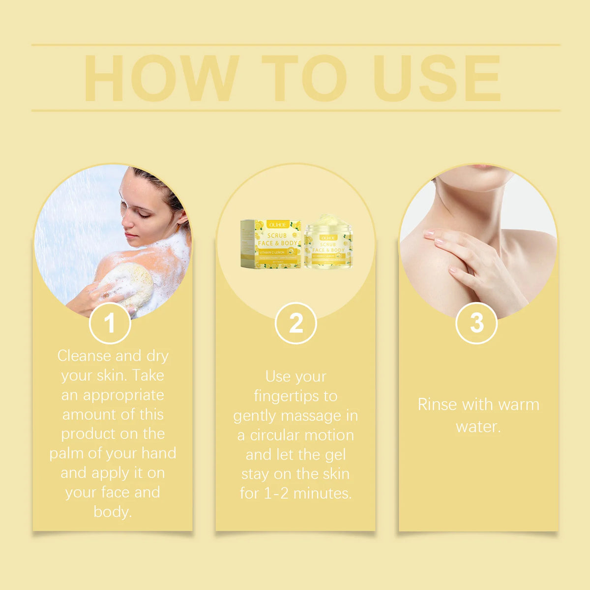 Exfoliating Body Scrub Removing Roughness Oil Cuticle Brightening Softening Hydrating Purifying Smoothing Cleansing Facial Scrub