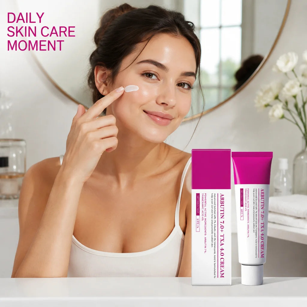 ARBUTIN+TXA Facial Moisturizing Cream Lightweight Daily Hydrating Lotion Arbutin Face Gel Cream Non Greasy Glow Skincare 50g