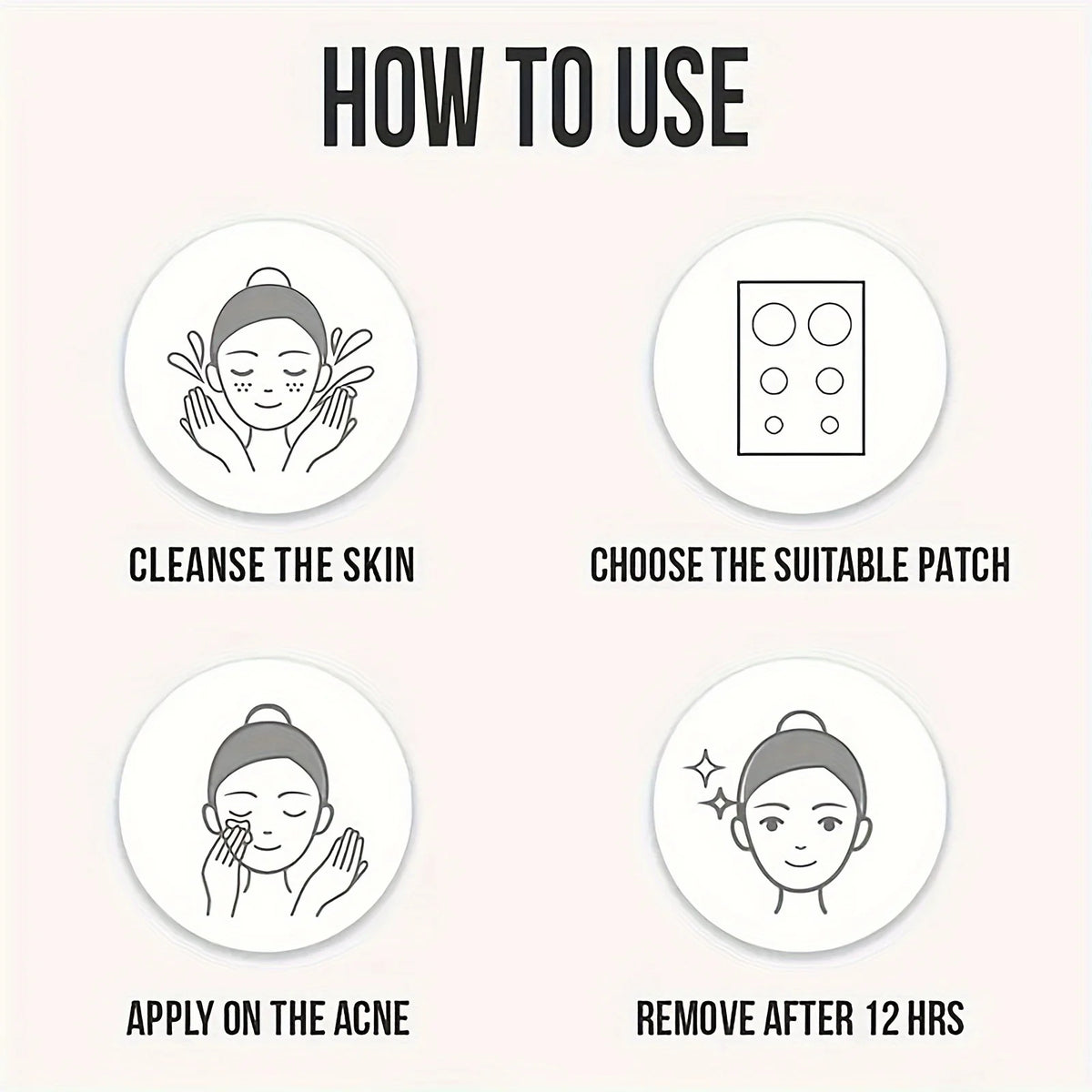 40 pieces of multi-color star acne patches, facial acne patches, concealer acne patches, and pimples patches, ultra-thin.