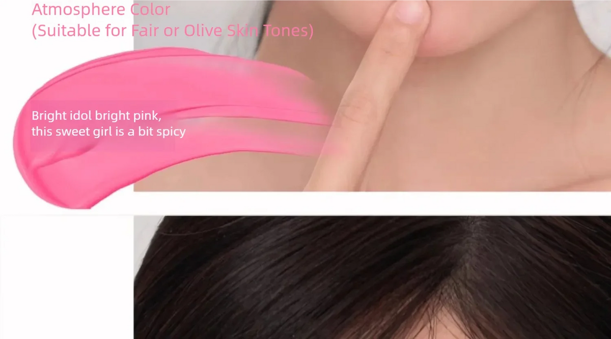 AZTK Liquid Blush Expand Shrink Matte Atmosphere Contorting Brightening Lifts Complexion Cheek Blue Cheek Purple Blush Girl