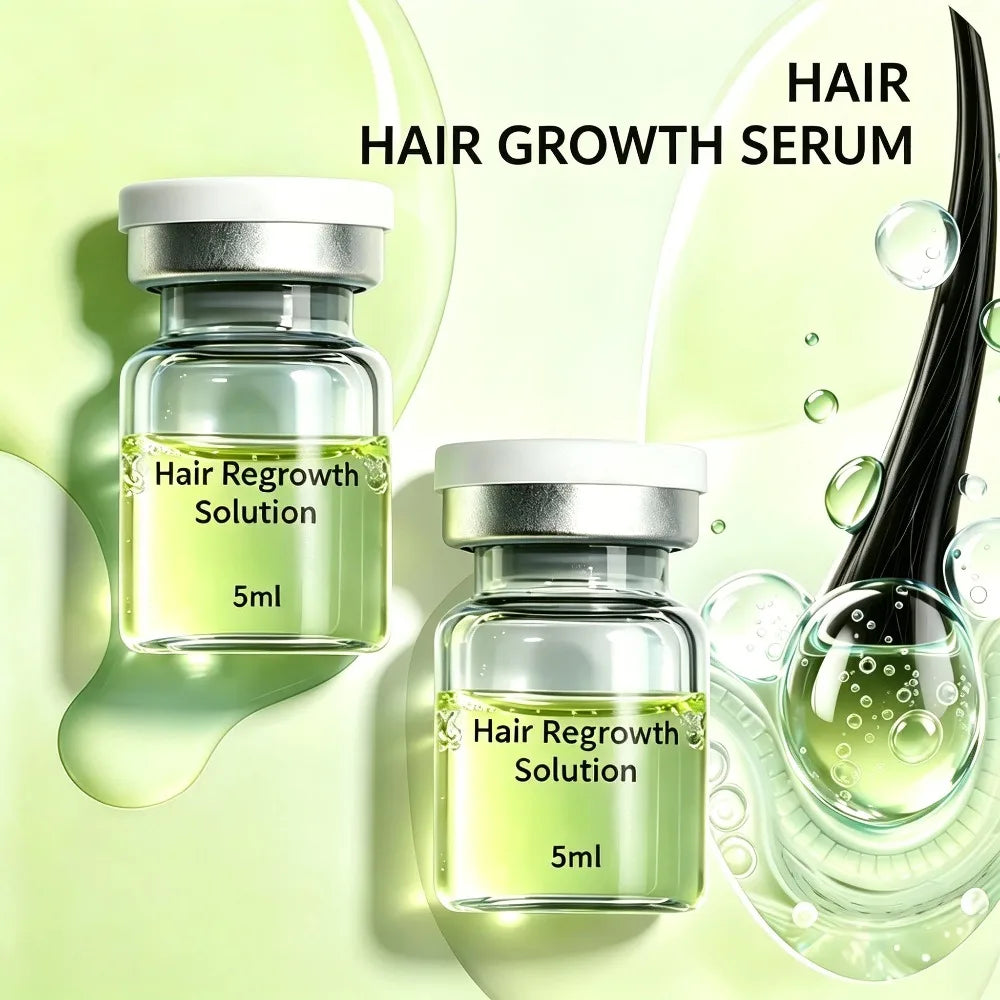 Gentle Hair Care Serum For Home Microneedling Use Constantly Nourish Scalp To Alleviate Dry And Frizzy Hair Status