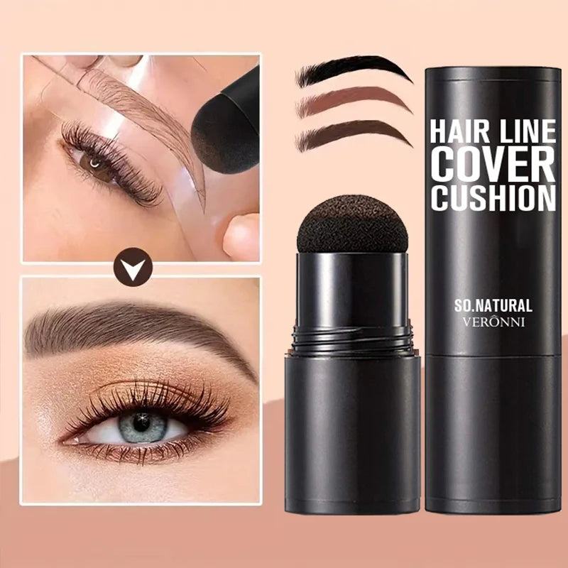 Instant Hairline Powder Fast Covering Hair Root Concealer Eyebrow and Beard Lines, and Long-lasting Wind and Sweat Resistant
