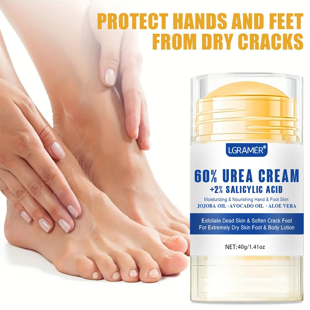 LGRAMER Urea Foot Cream Repairs Dry Skin Deeply Moisturizes and Nourishes The Skin Strengthens The Skin Enhances Its Toughness