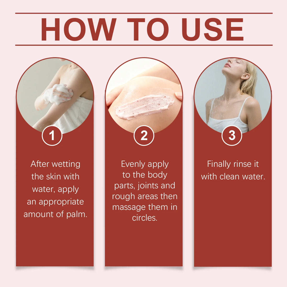 Sakura Strawberry Body Scrub Cream Deeply Cleansing Exfoliating Scrub For Smooth & Glowing Skin Dead Skin Removal Moisturizing