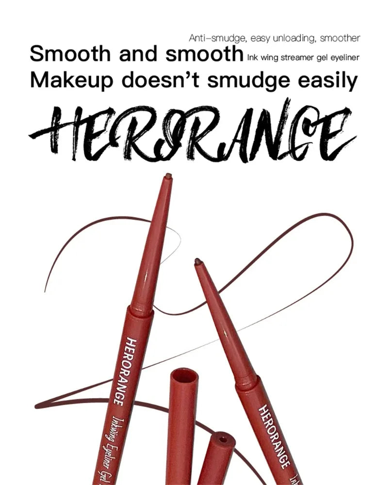 12 Colors Eyeliner Pencil Smooth Wine Red Soft High Pigment Eye Liner Pen Waterproof Matte Aegyosal Lying Silkworm Eyes Makeup