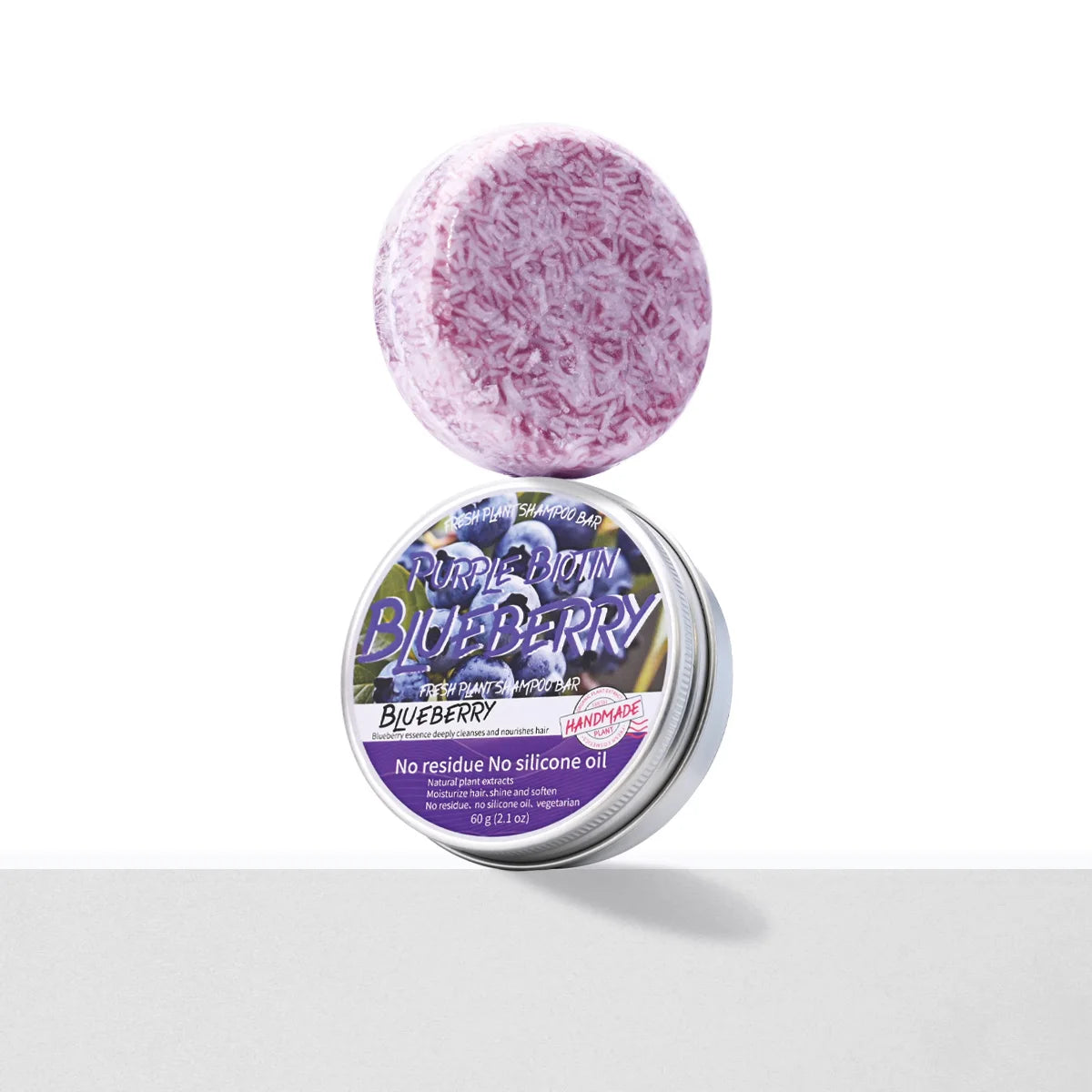 Nature Plant Fruit Cherry Solid Shampoo Refreshing Lemon Aloe Vegan Soap Skin Oil Control Dandruff Shampoo Bar