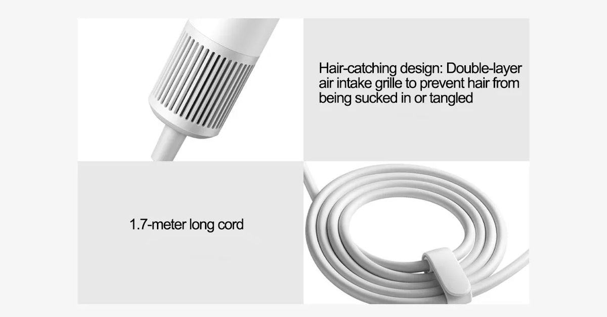 NEW MIJIA High Speed Hair Dryer H501SE 62m/s Wind Speed Negative Ion Hair Care 110,000 Rpm Professional Dry 220V CN Version