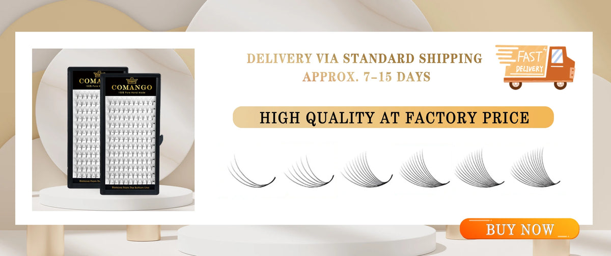 CoMango W Eyelash Extension Automatic Flowering 2d/3d/4d/5d/6d/8d W Fake Lashes 0.07 CD Premade Volume Fans Individual Eyelashes