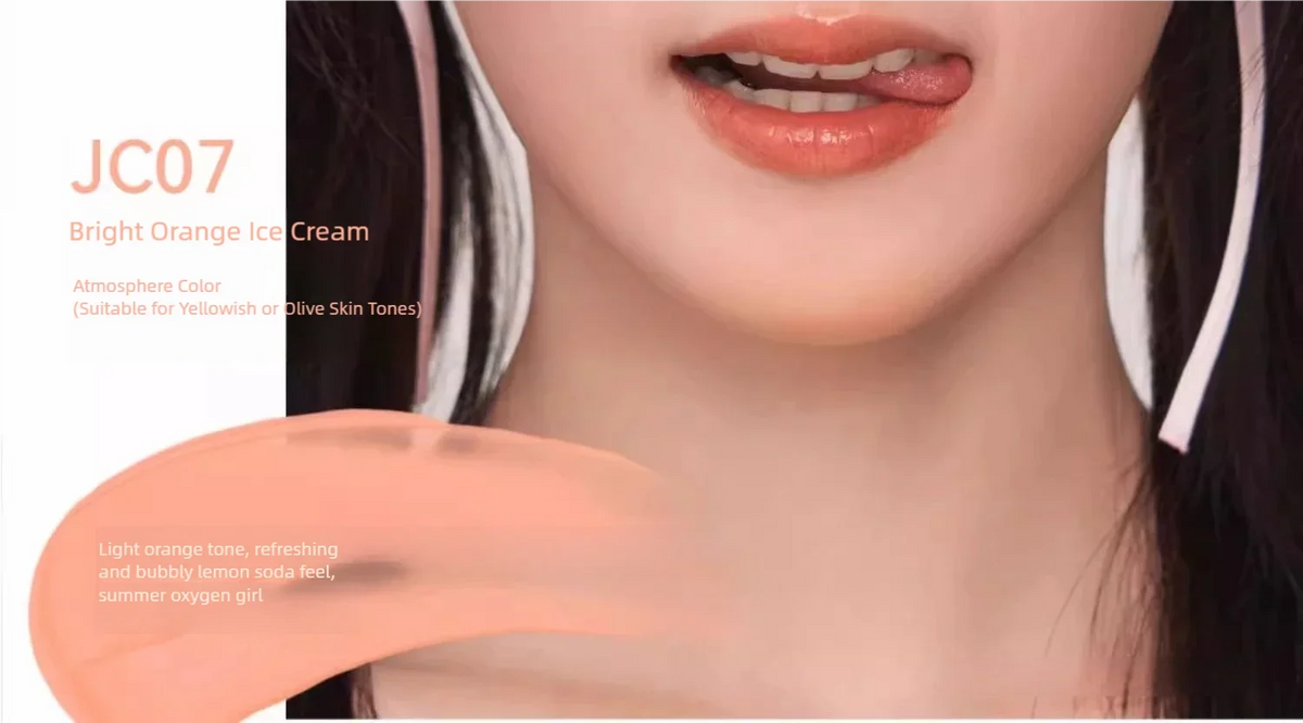 AZTK Liquid Blush Expand Shrink Matte Atmosphere Contorting Brightening Lifts Complexion Cheek Blue Cheek Purple Blush Girl