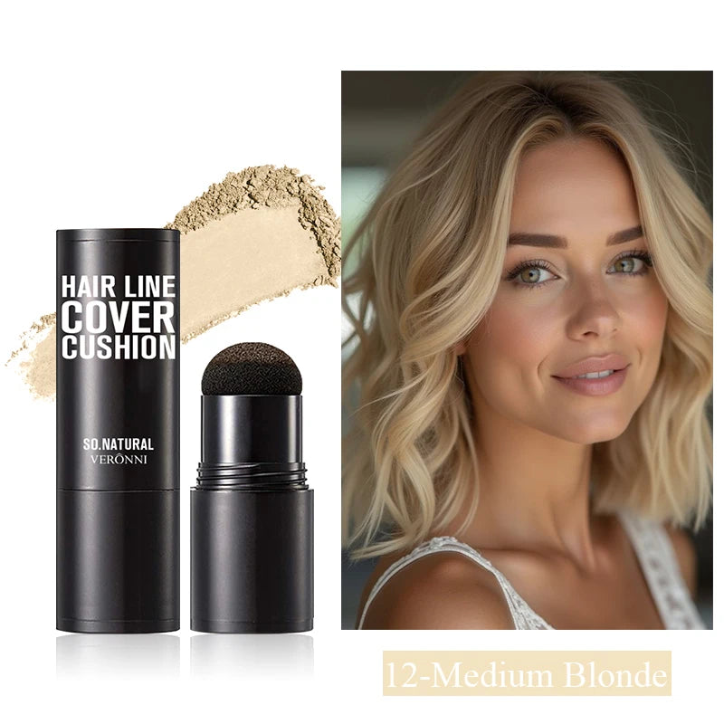 Instant Hairline Powder Fast Covering Hair Root Concealer Eyebrow and Beard Lines, and Long-lasting Wind and Sweat Resistant