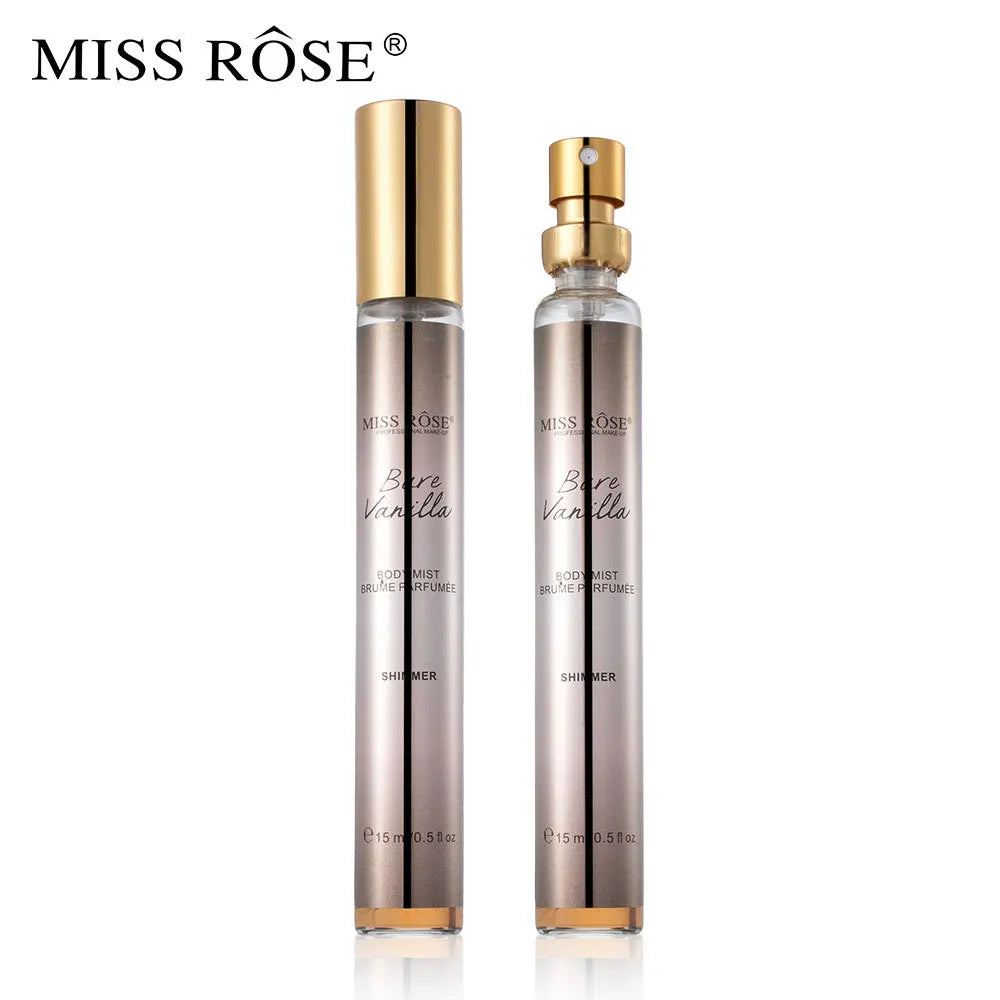 15ml Portable Shimmer Floral Perfume For Women Long‑lasting Light Fragrance Mini Scent Body Mist Daily Cosmetics