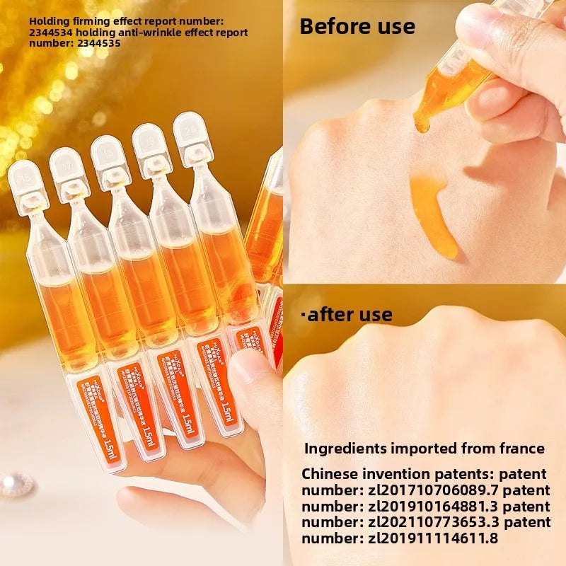 Anti Wrinkle Serum with Astaxanthin 30 Vials - Face Lifting & Firming Ampoules for All Skin Types - Skincare