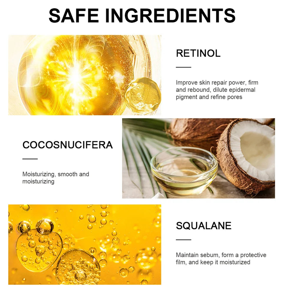 Lakerain Retinol Eye Cream Stick Moisturizing, firming Removing Eye Bags Lightening Lines And Smoothing Dark Circles Eye Cream