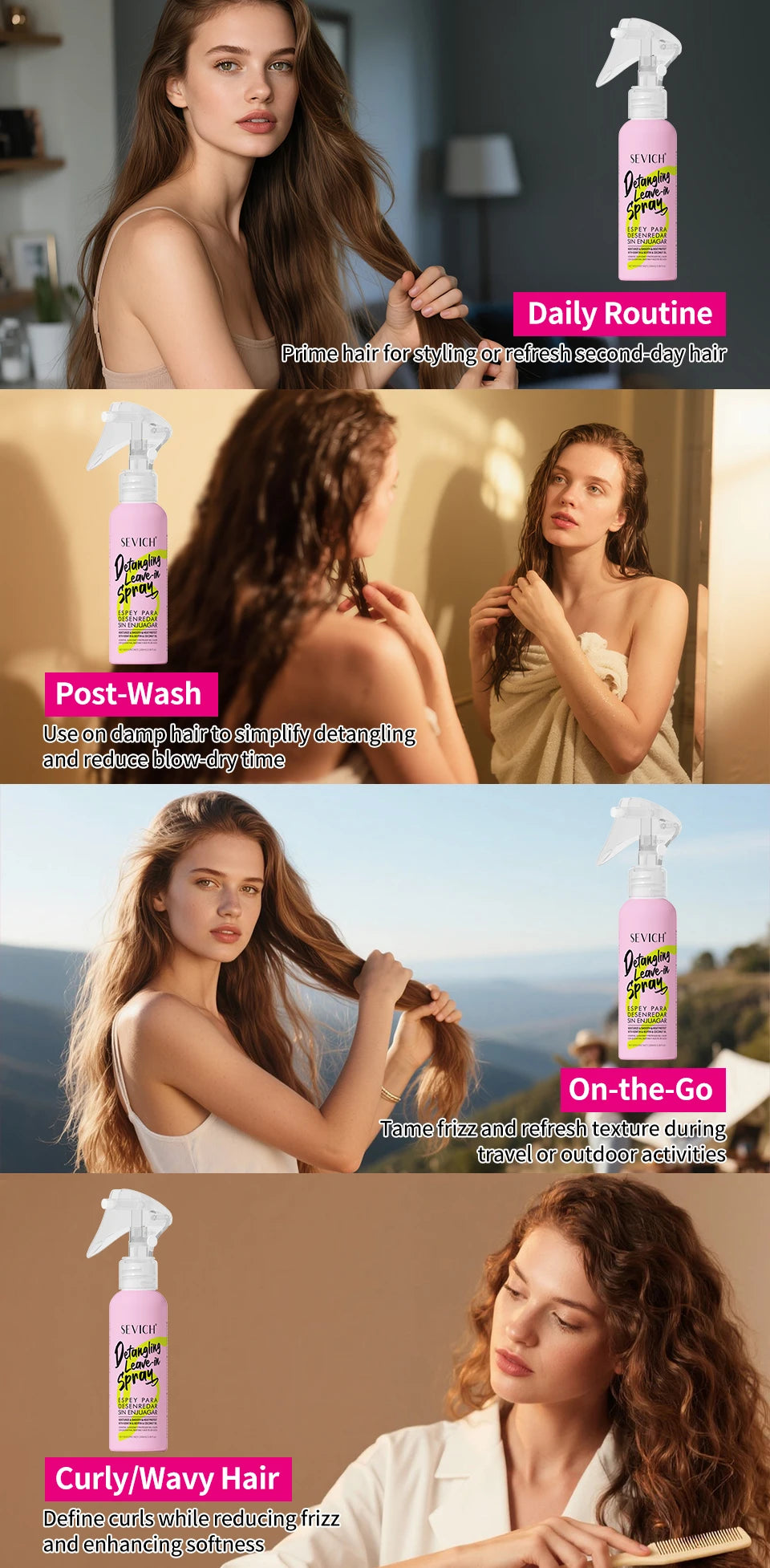 Magical Keratin Conditioner Spray Collagen Repairs Hair Damaged Hair Mask Soft Smooth  Hair Care Spray Moisturize Heat Protectan
