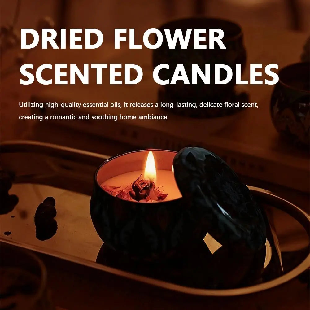 Canned Aromatherapy Candles,Niche High-end Valentine's Day Gifts,Dating Floral Fragrances,Indoor Strong Fragrance,Relaxation