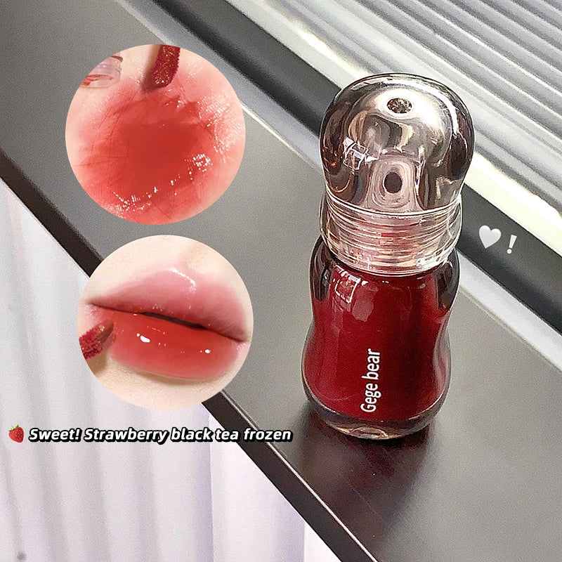 Moisturizing Plump Lips Mirror Effect Lip Color Non Greasy Texture Liquid Lip Pigment Not Easy To Stick Lightly Lip Glaze