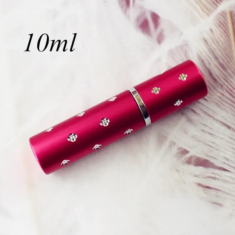 1PC 5ml Small Portable Perfume Bottle 10ml Empty Perfume Atomizer Metal Spray Pump Bottles