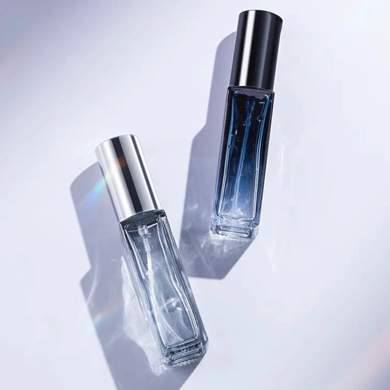 3pcs 5ml 10ml High Quality Perfume Spray Bottle Empty Glass Parfum Atomizer Travel Cosmetic Bottl Sample Vials Refillable Mini