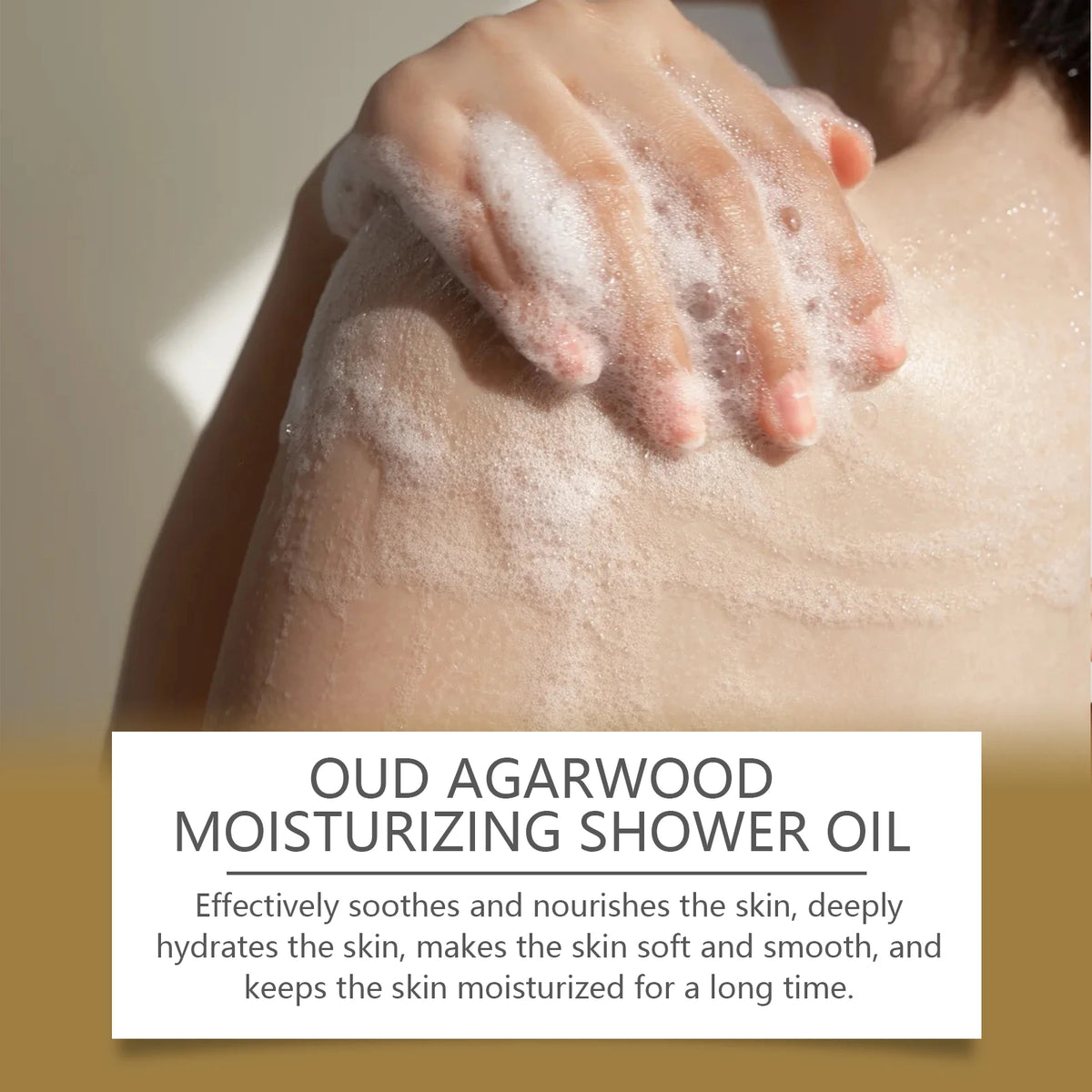 Bath Oil Exfoliating Dead Skin Remover Strengthen Barrier Ebony Fragrance Even Skin Tone Moisturizing Smoothing Body Shower Oil