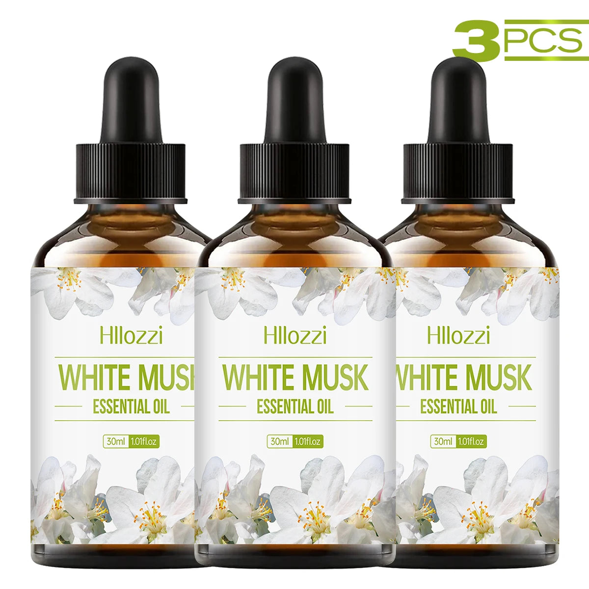White Musk Essential Oil White Vanilla Rich Smell Skin Care Hair Care Hydrating Moisturizing Aromatherapy Candle