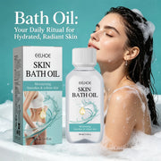 Skin Bath Oil 100ml Spa Moisturizing Bath Oil for Dry Rough Body Skin Hydrating Bubble Bath Moisturizing Nourishing Body Oil ﻿