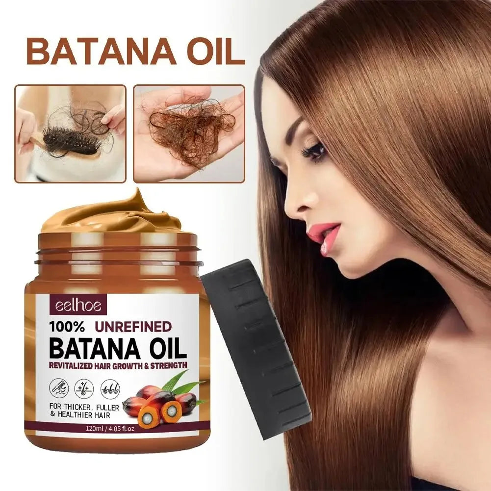 Batana Oil Hair Conditioner 120ml Natural Nourishing Moisturizing & Repairing Frizz Control Sulfate Free For Dry/Damaged Hair