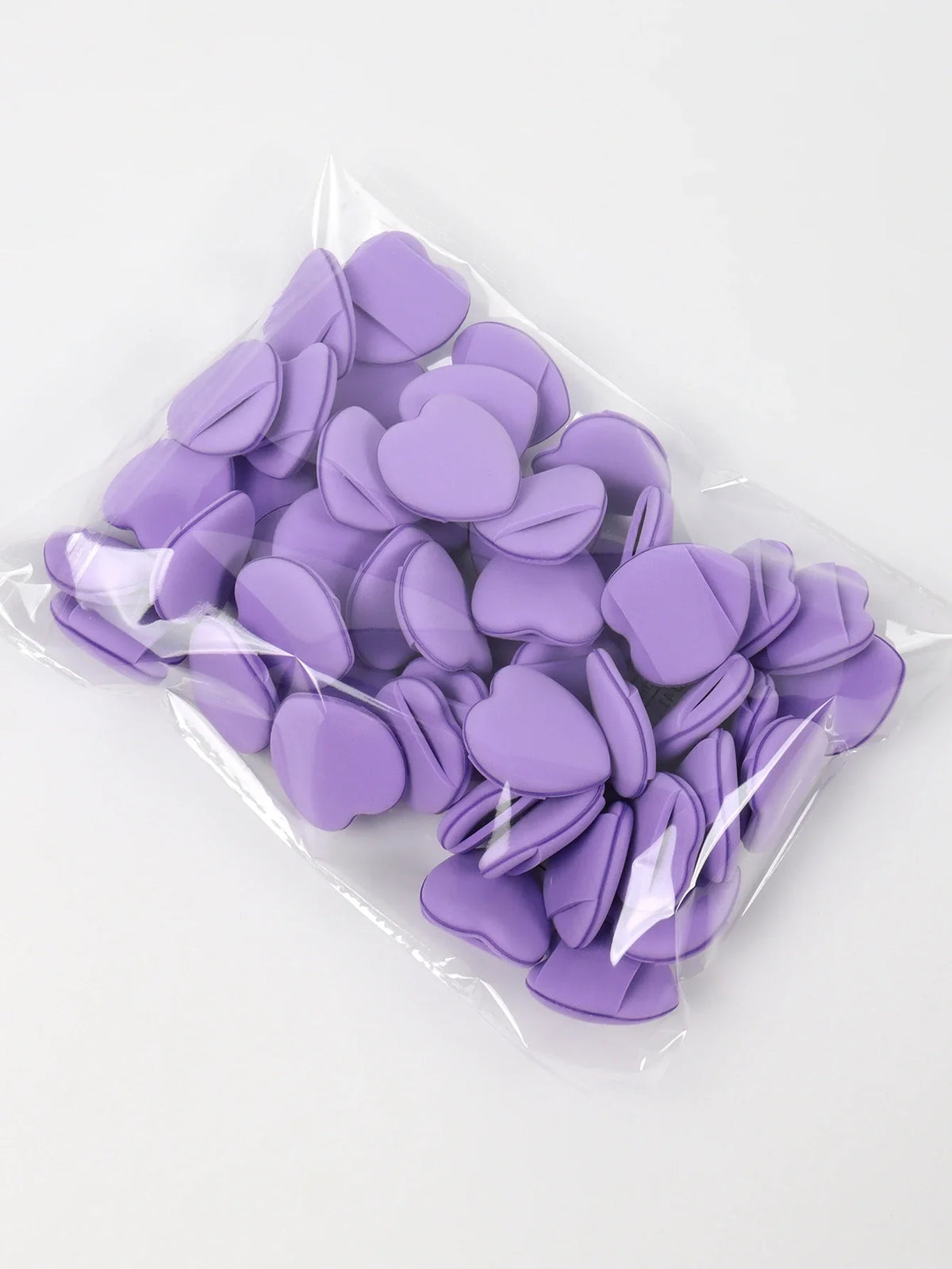 50 Mini Finger Cushion Puffs – Latex-Free Mixed Sponge & Air Cushion Powder Puff for Liquid Foundation Makeup
