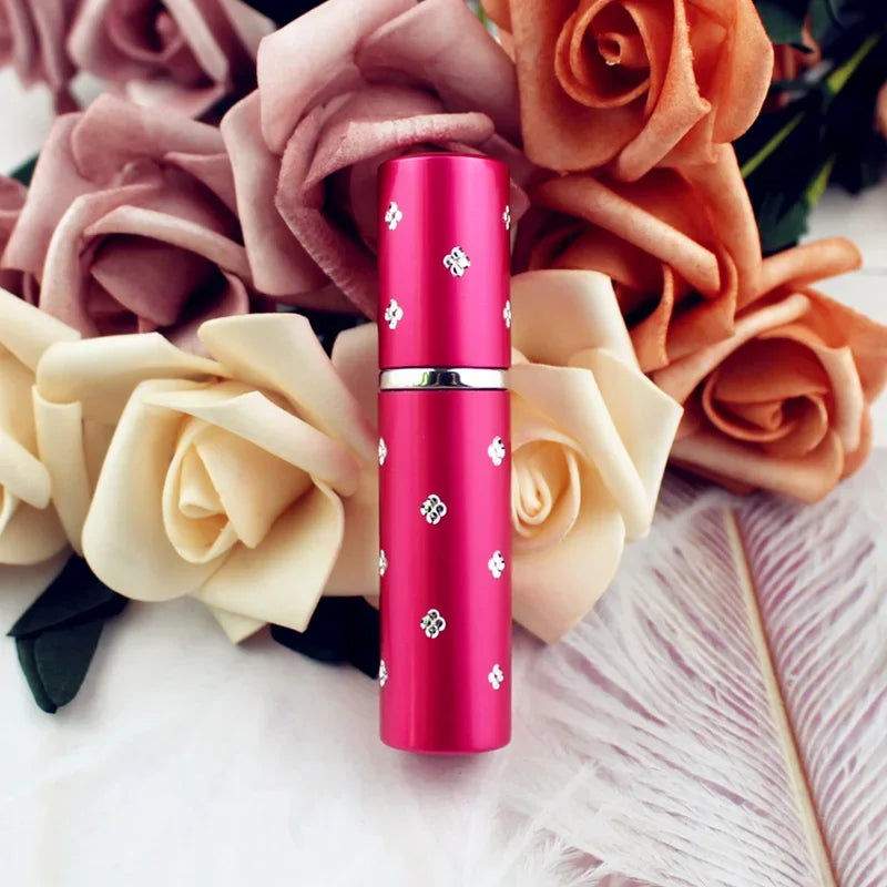 1PC 5ml Small Portable Perfume Bottle 10ml Empty Perfume Atomizer Metal Spray Pump Bottles