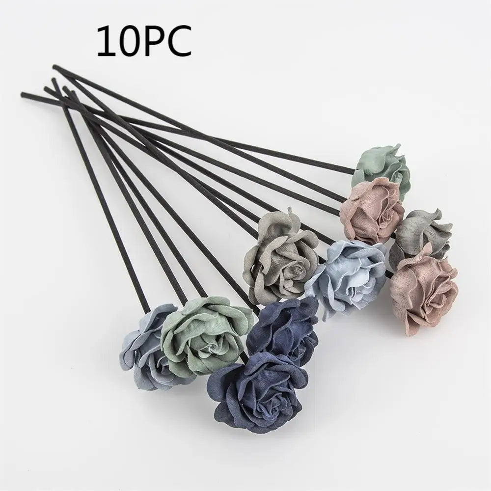 Chrysanthemum Reed Diffuser Sets Artificial Plant Fireless Aroma Vine Combination Desktop Decor Home Fragrance Products