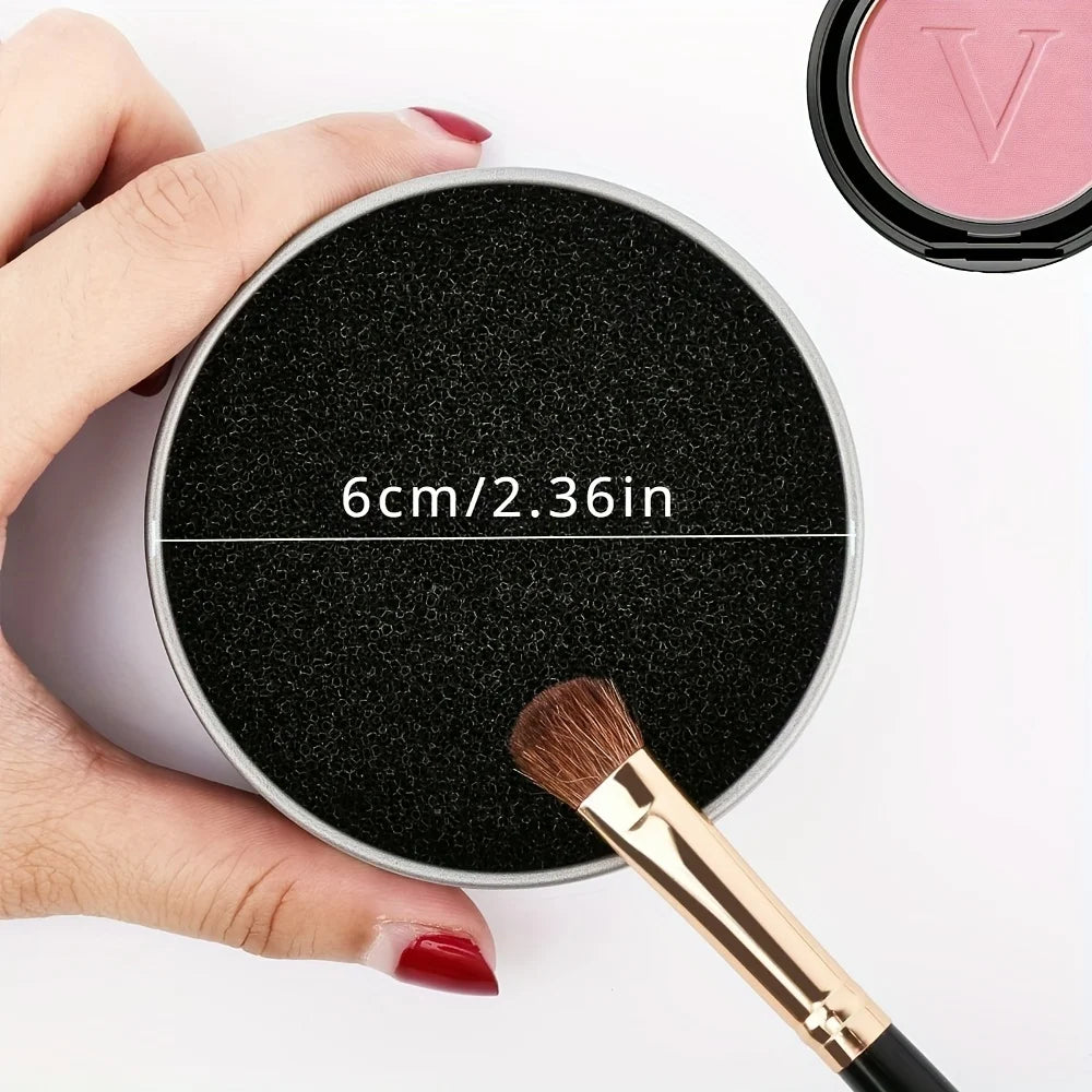 1PC Makeup Brush Cleaning Sponge Replacement Core - Quickly Remove Color Eyeshadow and Eyeliner Dry Cleaning Tools No Fragrance