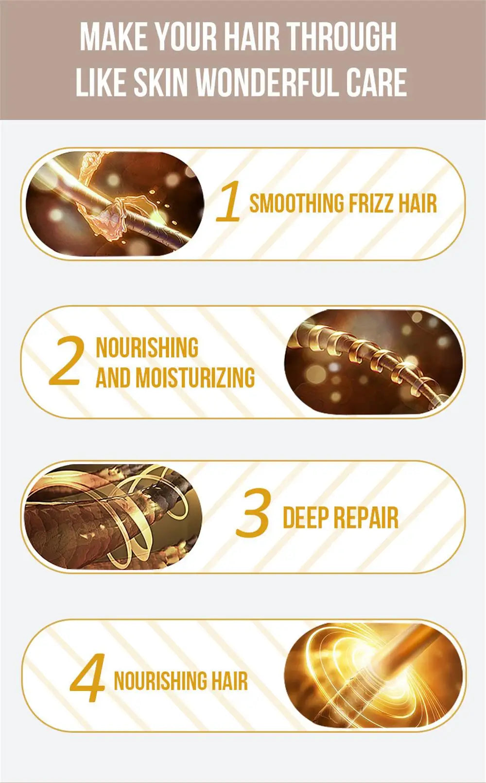 Magical Keratin Hair Mask 5 Seconds Repair Damaged Frizzy Hair Soft Smooth Shiny Nutrition Deep Moisturize Nourishing Hair Care