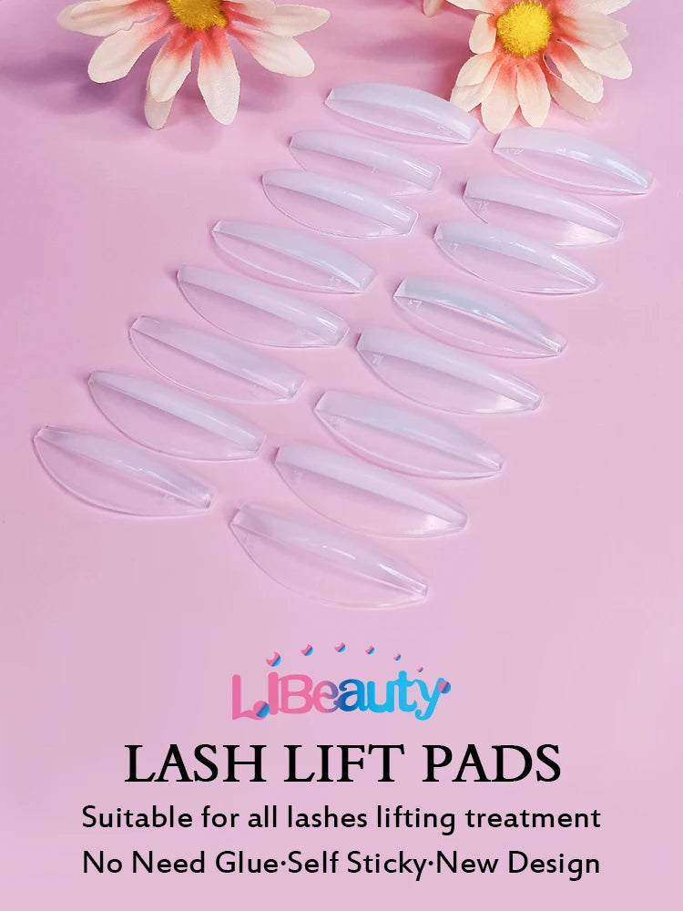 Libeauty Silicone Eyelash Perm Rad Lash Lift Shield Lifting 3D Eyelash Curler Accessories Eeyelash Curling Iron Makeup For Women