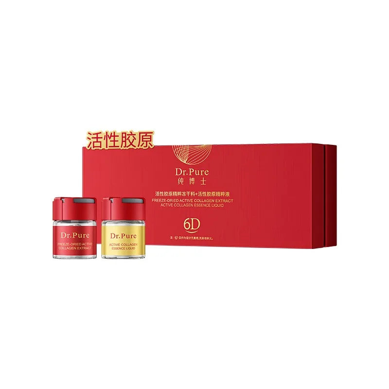 Bio-Active Collagen Freeze-Dried Powder Essence lotion Fade Fine Lines Facial Moisturizing Anti Aging Firming Skin Care