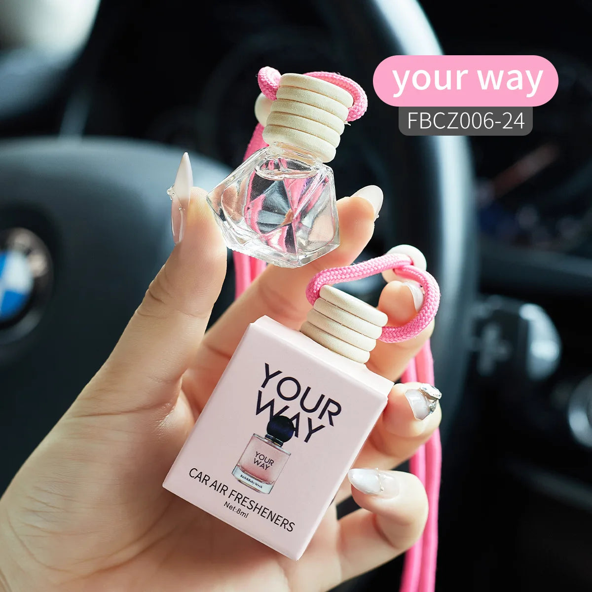 Car Air Freshener, Long Lasting Fragrance, Suitable for Car, Home, Office, Bathroom, Bedroom, Car Interior Aromatherapy