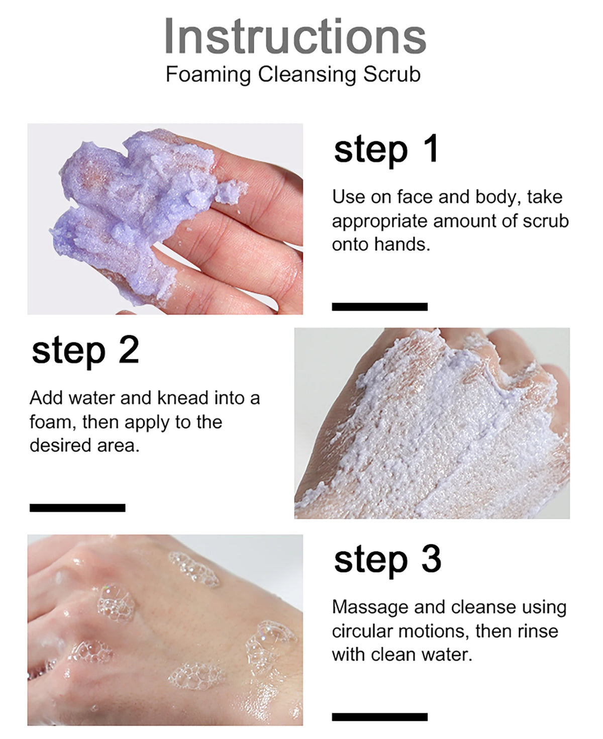 LKIAE Exfoliating Body Scrub for Women, Brightening, Soften Rough Elbows, Knees, Body Polish for Even Tone Glowing Skin, 300ml