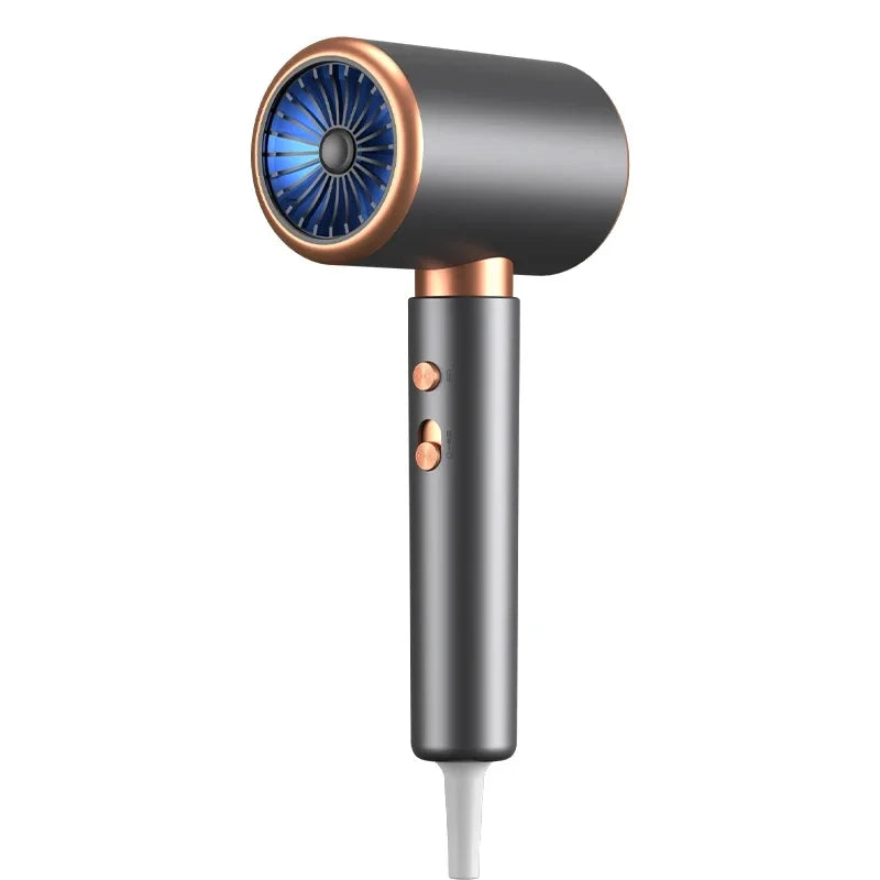 HOMEFISH 5‑Speed Professional Hair Dryer, Salon‑Grade High Power, Hot Cold Air Negative Ionic Blow Dryer