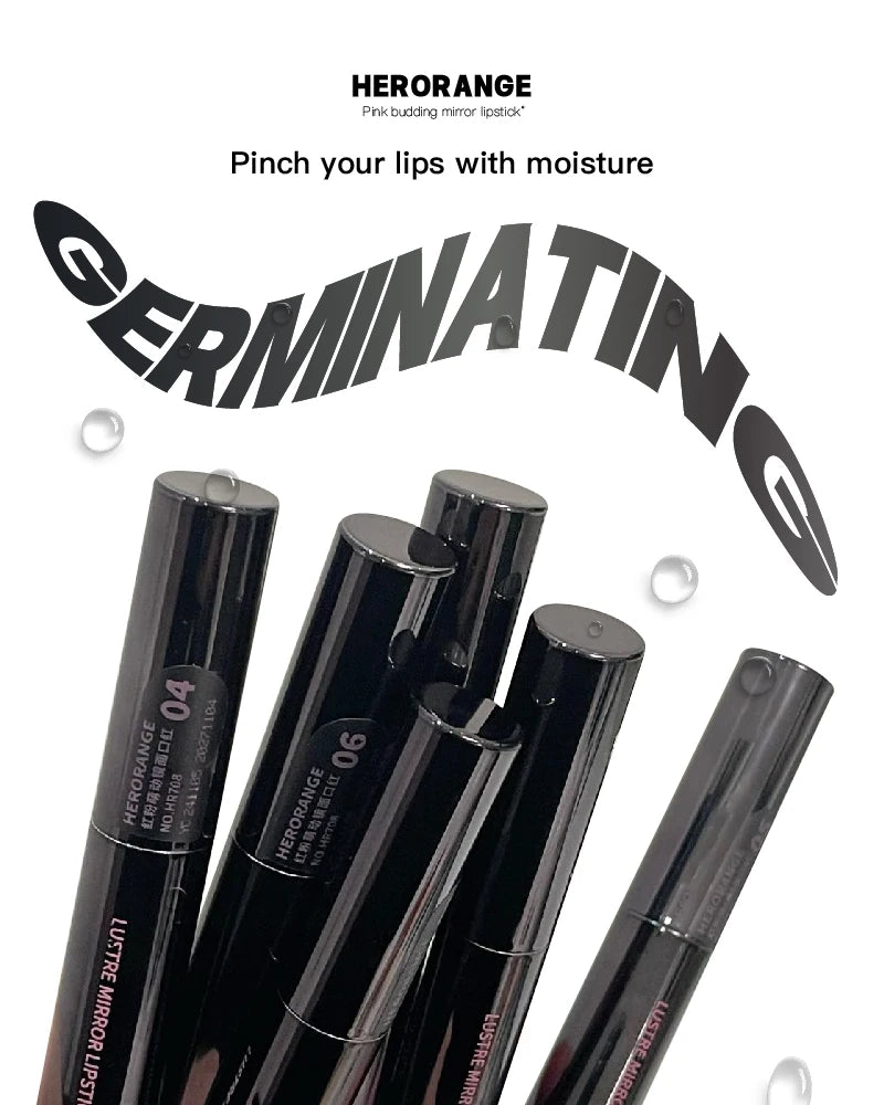 Mirror Lipstick Has A Smooth Texture Rich Color And Film Forming That Won't Dry Out Or Get Stuck Moisturizing And Pouty Lips