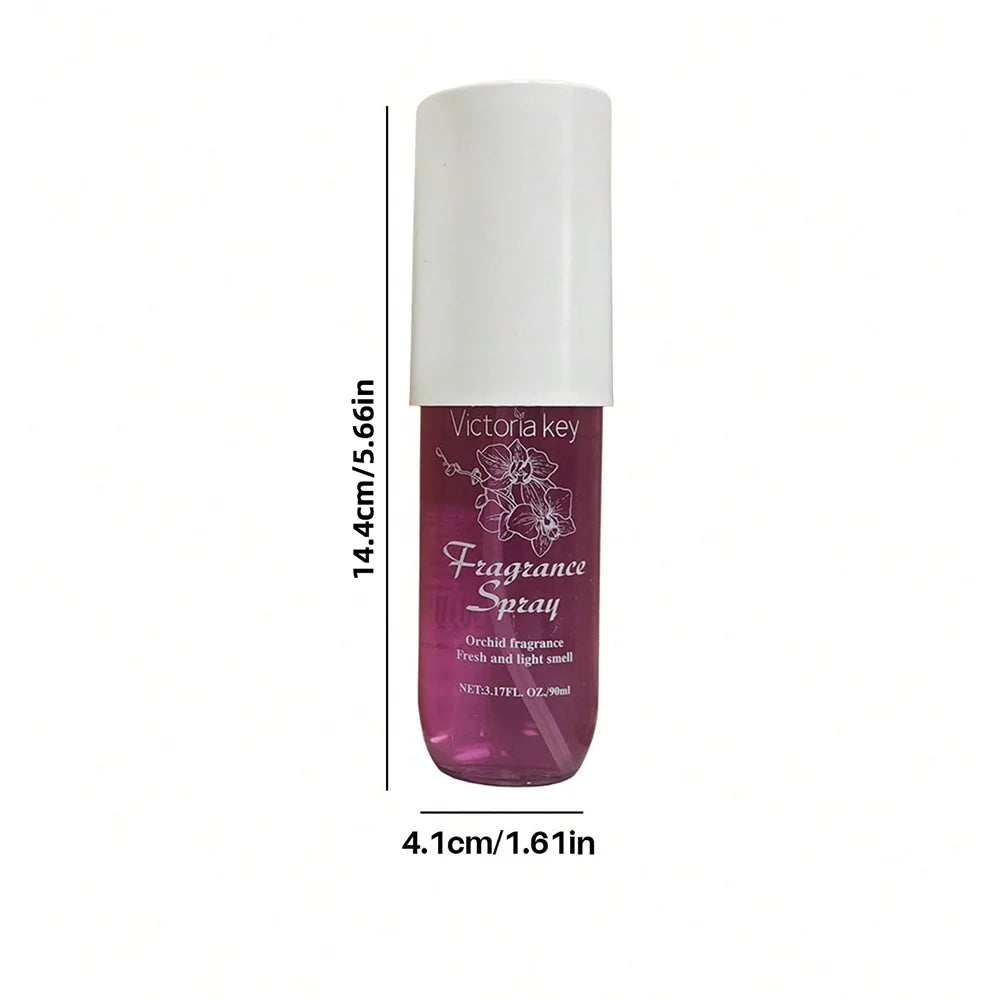 1pcs 90ml Alcohol Free Fragrance Spray Fragrance Of Flowers Scented Air Freshener Apply To Clothing Home Long-Lasting Deodoran