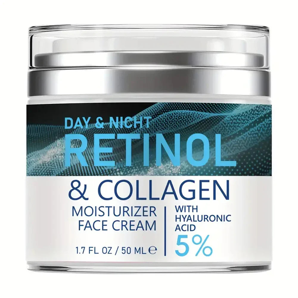 ENVISHA Face Skin Care Retinol Collagen Cream Fade Fine Lines Deep Hydration Moisturizing Skin Improve Dullness Brightening
