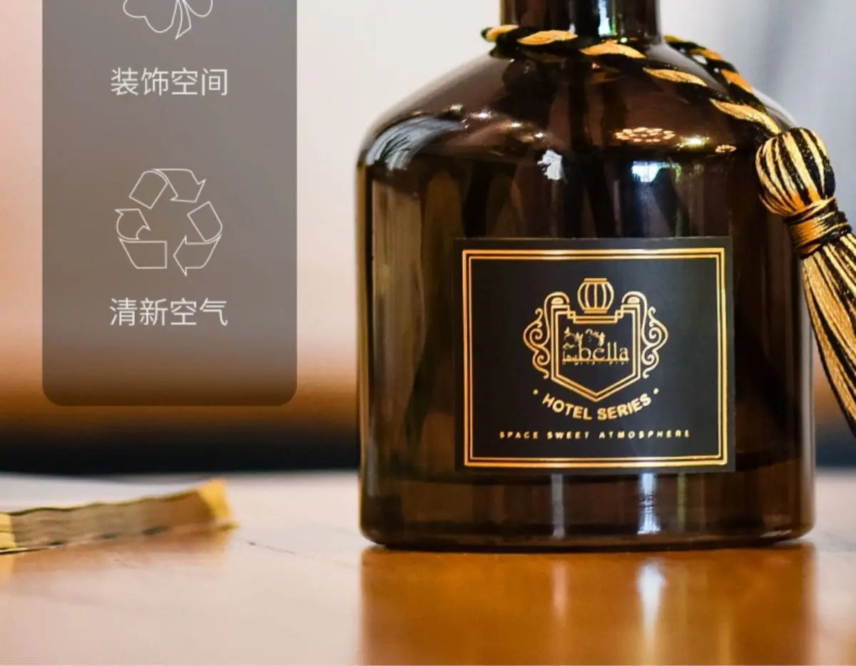 50ml Reed Diffuser Sets Good Smell Perfume, Bedroom Air Freshener, Long-Lasting Fragrance, European-Style Perfume Lavender Rose