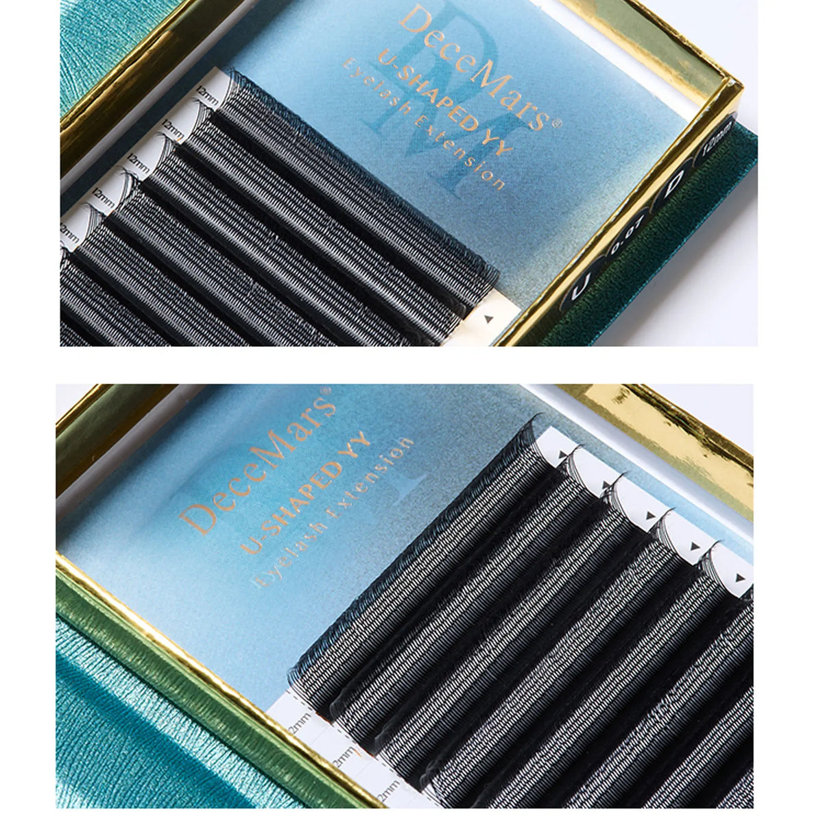 DeceMars  0.07mm U-Shaped YY Eyelash Extensions (12lines/Tray)
