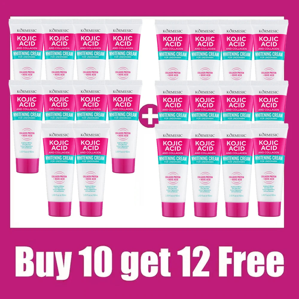 Collagen Underarm Whitening Cream for Dark Skin, Bleaching Underarm Intimate Area Skincare Products