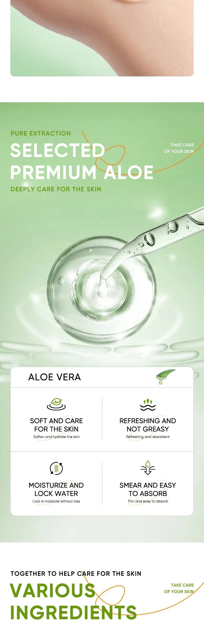 20Pcs Sadoer Aloe Vera Sleeping Facial Masks Moisturizing Anti-Wrinkles Hydrating Anti-Aging No Wash Face Mask Facial Skin Care