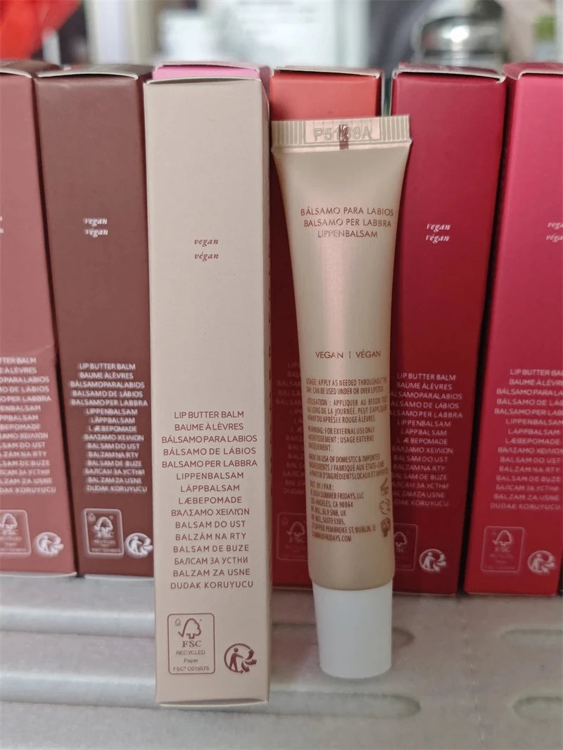 Popular  Brand Summer Lip Balm Pink Sugar Birthday Cake Vanilla Beige Toasted Marshmallow Moisturizing Lipstick Lip Gloss Makeup